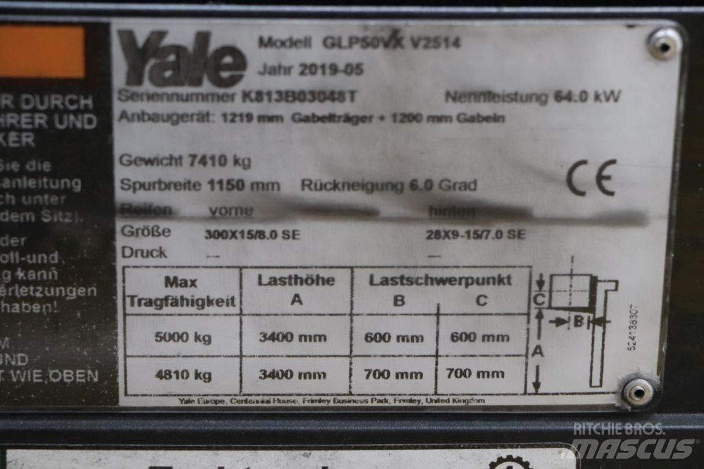 Yale GLP50VX LPGフォークリフト