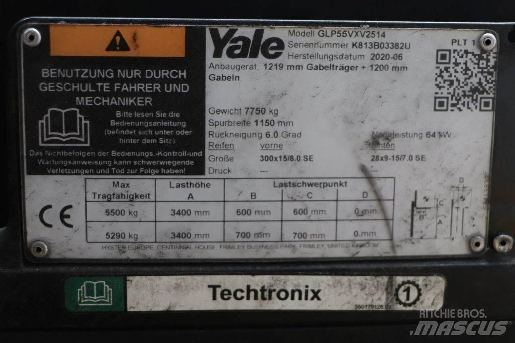 Yale GLP55VX LPGフォークリフト