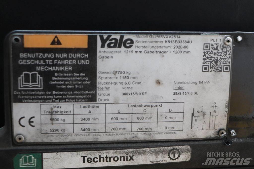 Yale GLP55VX LPGフォークリフト