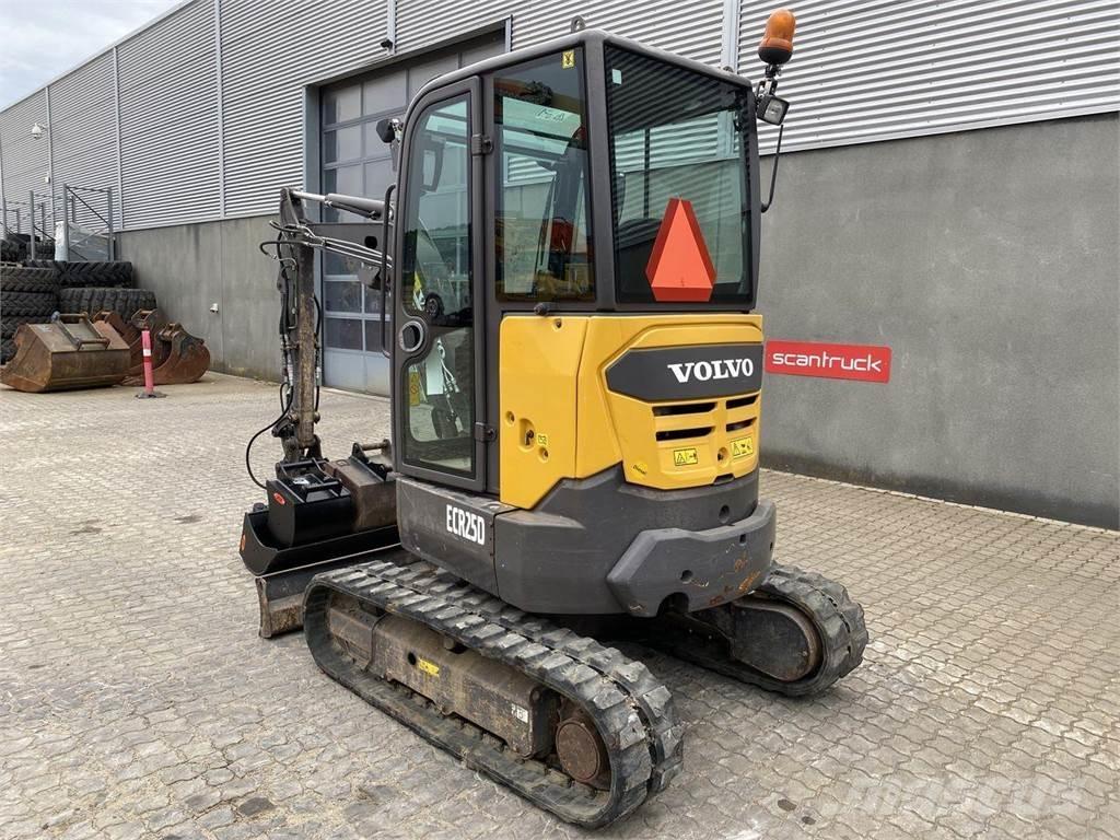 Volvo ECR25 ホイール式油圧ショベル（パワーショベル・ユンボ・バックホー）