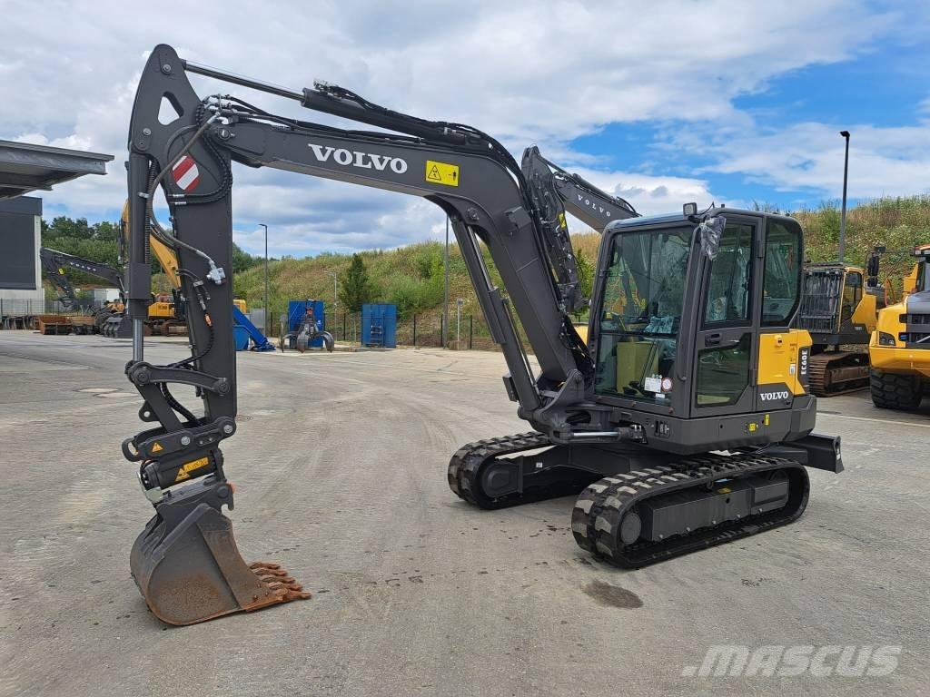 Volvo EC60E ミニ油圧ショベル 7t以下（ミニユンボ・ミニディガー）