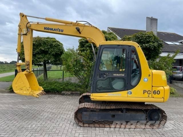 Komatsu PC 60-7 大型油圧ショベル12t以上（パワーショベル・ユンボ）