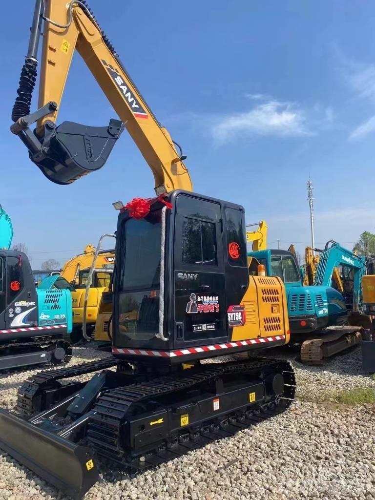 Sany SY75C 中型油圧ショベル 7ｔ-12ｔ（ユンボ・パワーショベル・バックホー）