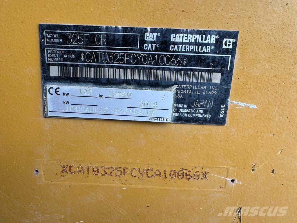 CAT 325F LCR 大型油圧ショベル12t以上（パワーショベル・ユンボ）