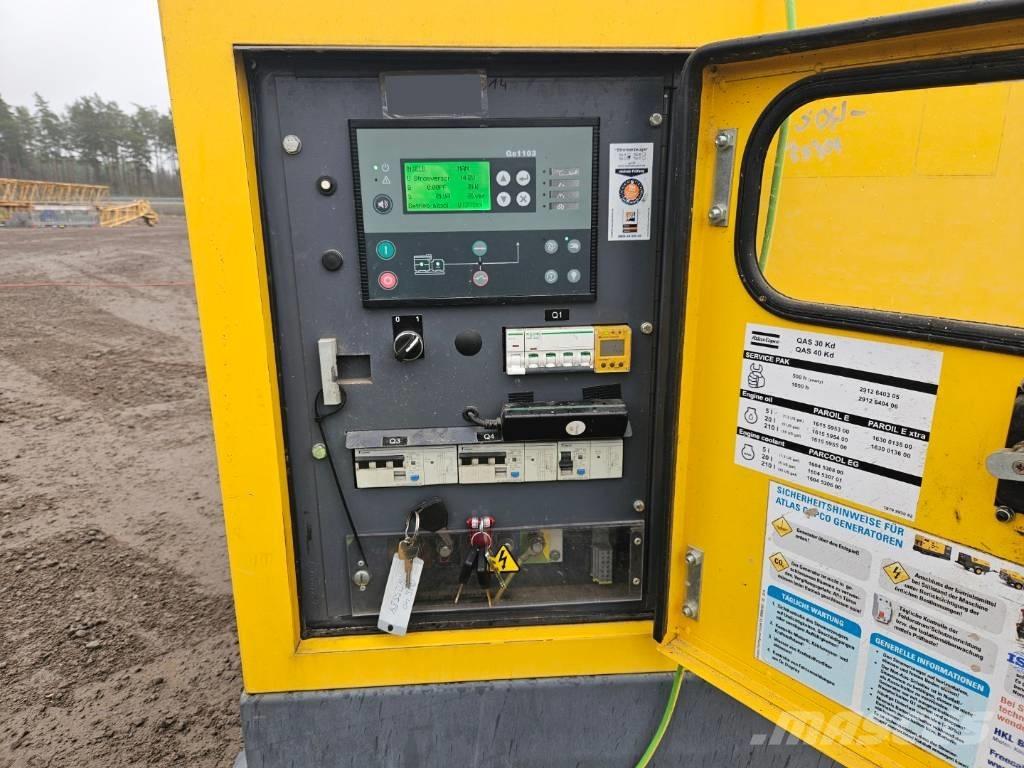 Atlas Copco QAS 40 ディーゼル発電機