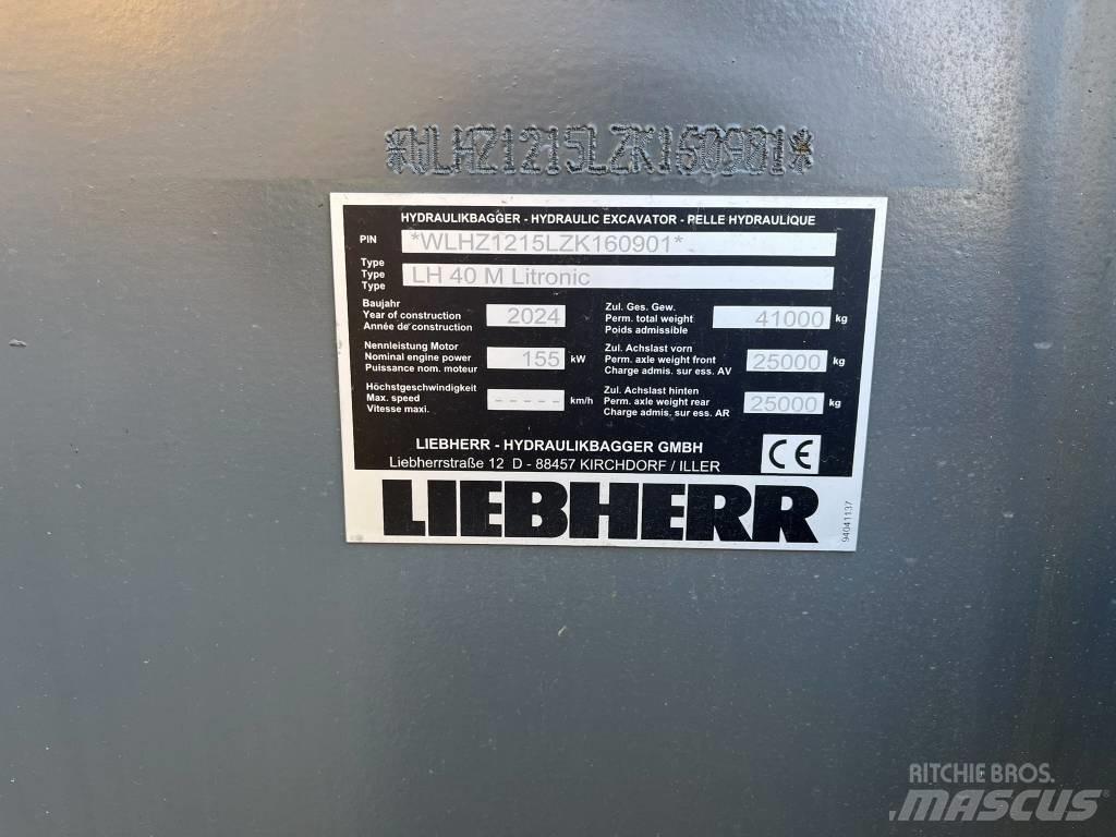Liebherr LH 40 廃棄物／工業産廃処理機