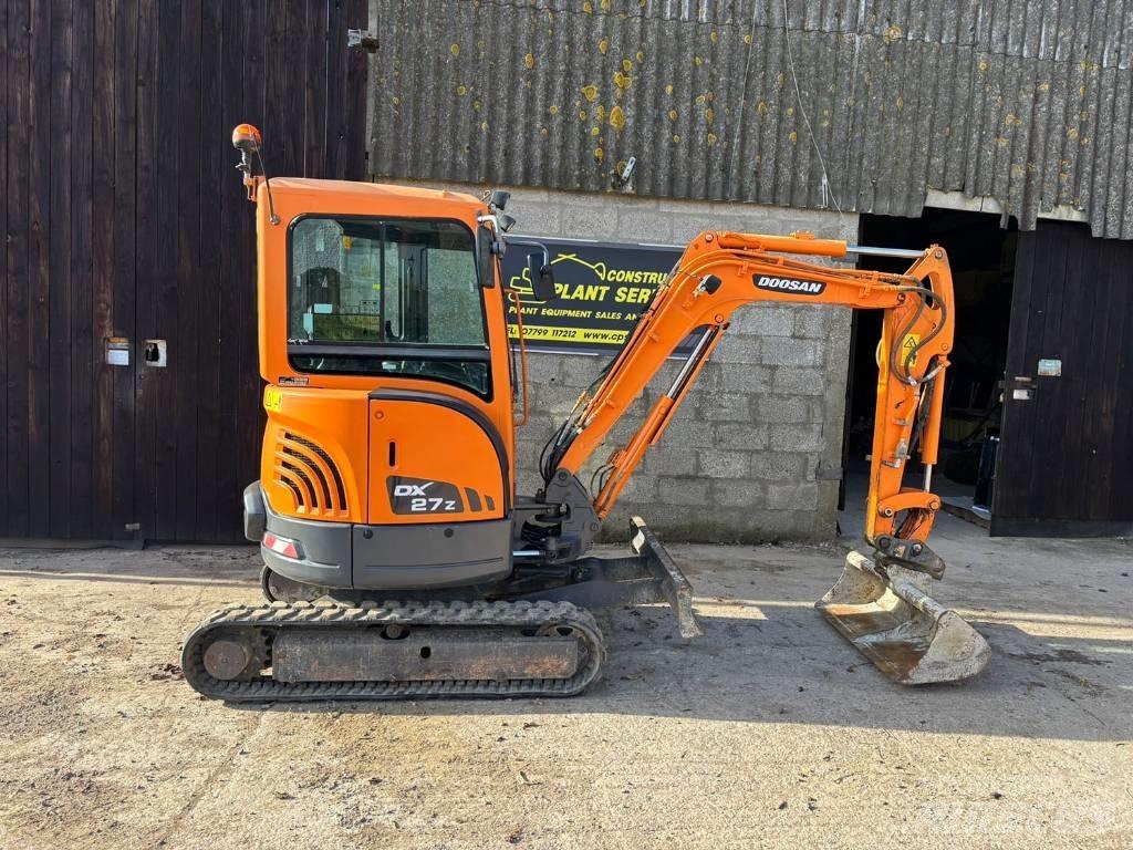 Doosan DX 27 Z ミニ油圧ショベル 7t以下（ミニユンボ・ミニディガー）