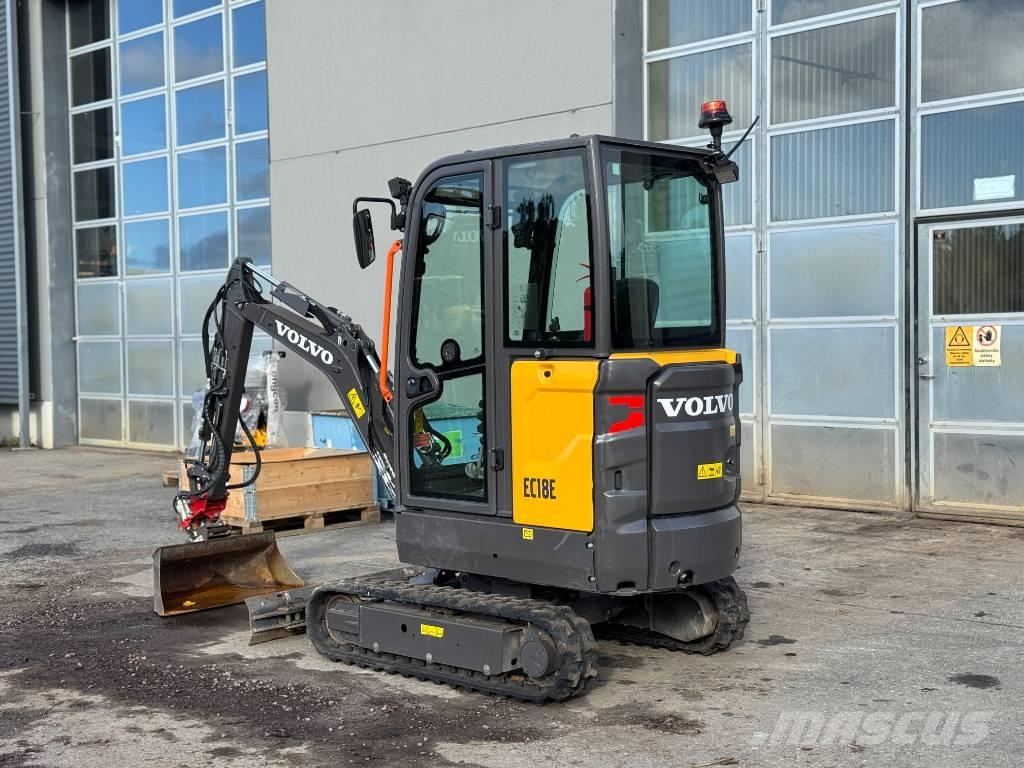 Volvo EC 18 E ミニ油圧ショベル 7t以下（ミニユンボ・ミニディガー）