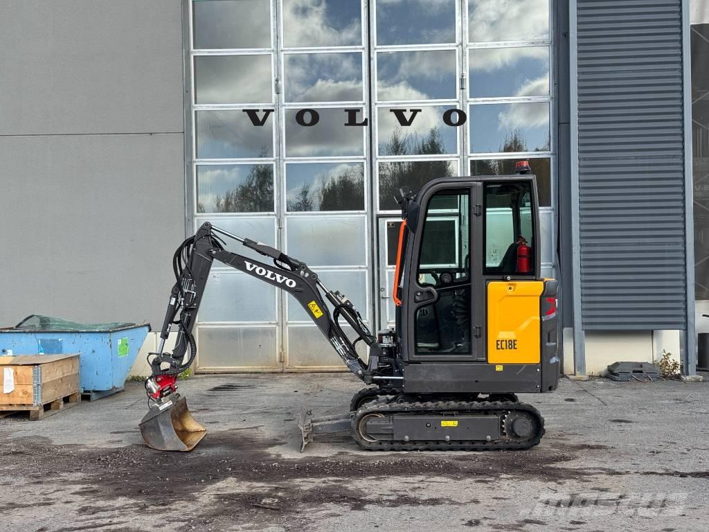 Volvo EC 18 E ミニ油圧ショベル 7t以下（ミニユンボ・ミニディガー）