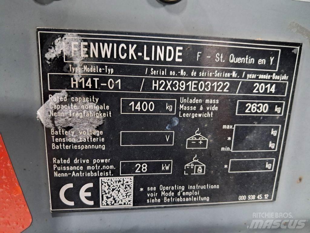 Linde H14T-01 LPGフォークリフト