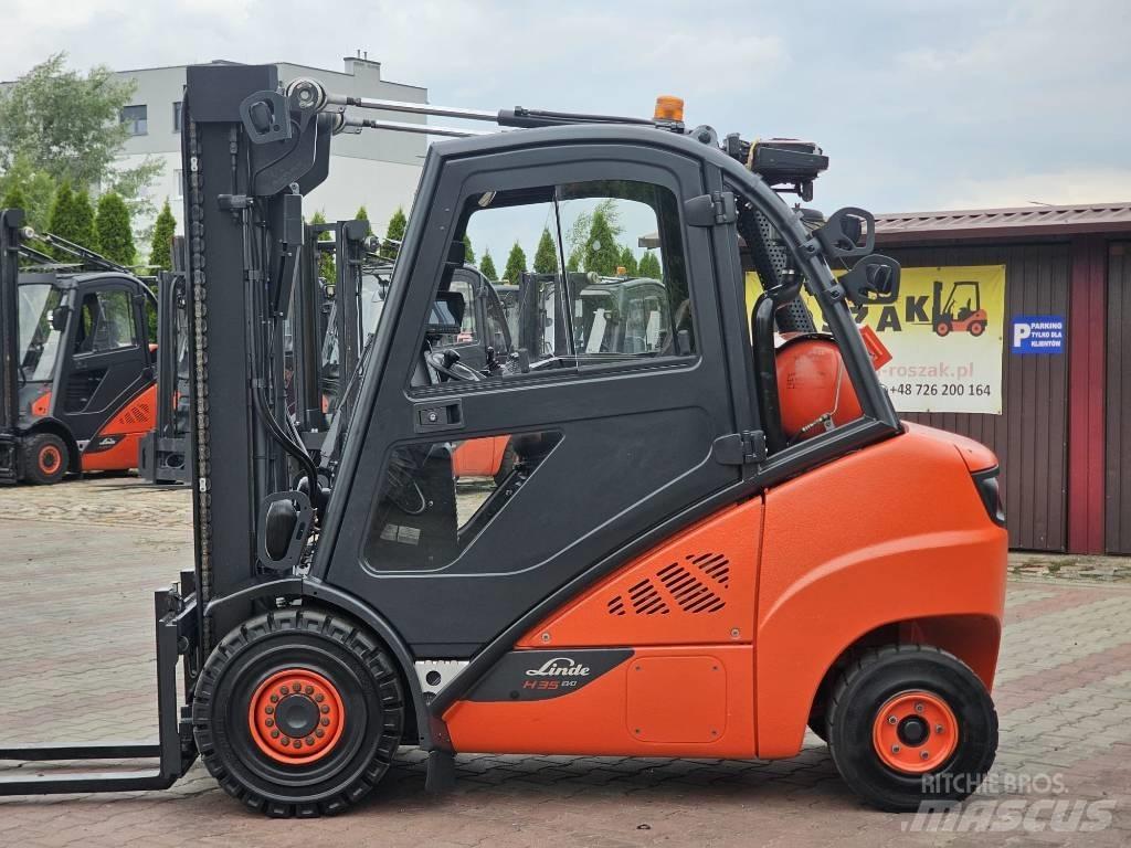 Linde H35T-02 LPGフォークリフト
