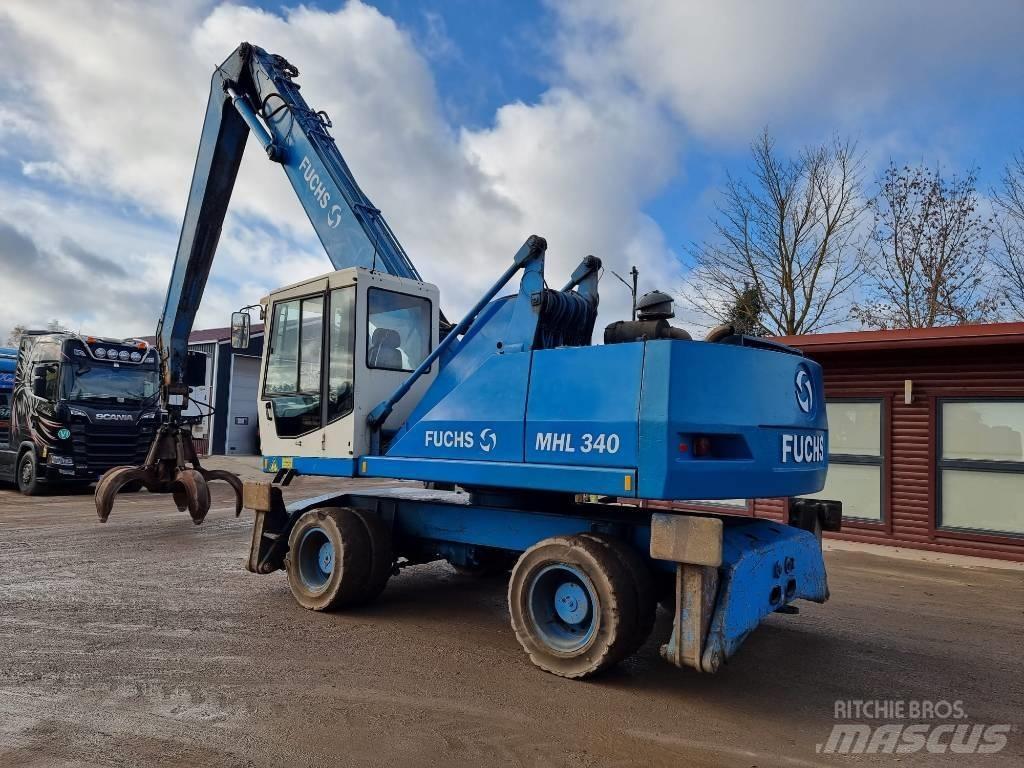 Terex Fuchs MHL340 廃棄物／工業産廃処理機