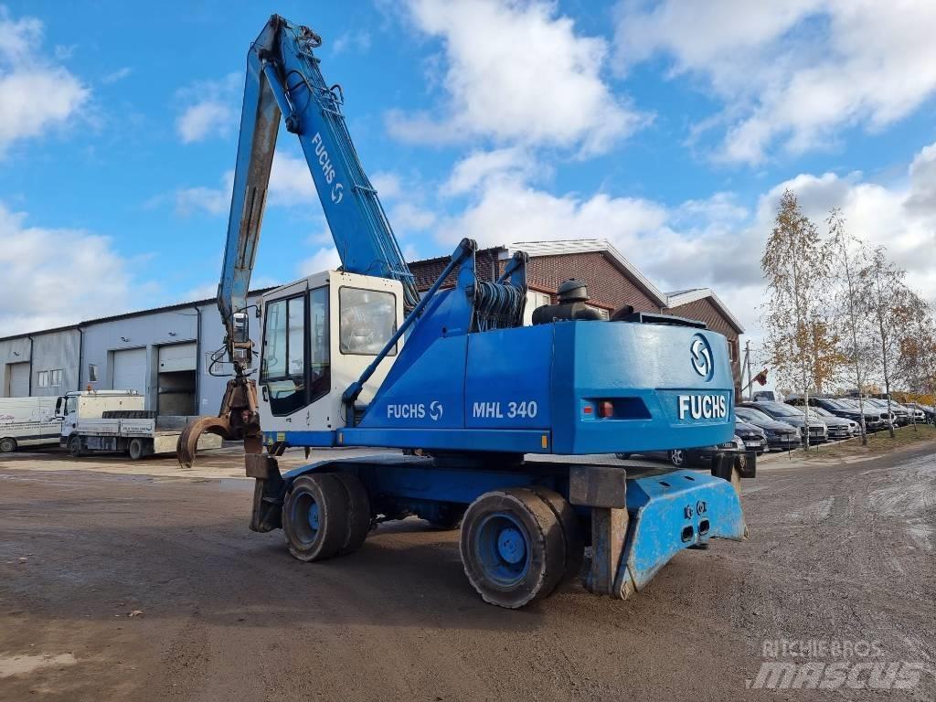 Terex Fuchs MHL340 廃棄物／工業産廃処理機