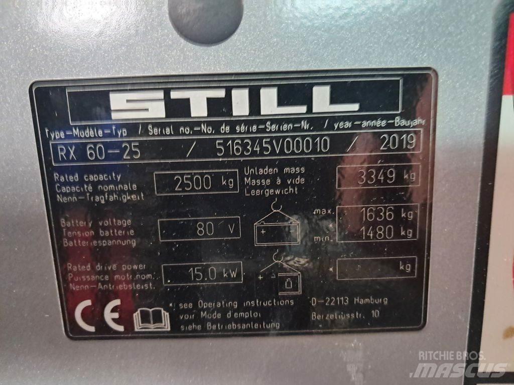 Still RX60-25 バッテリーフォークリフト