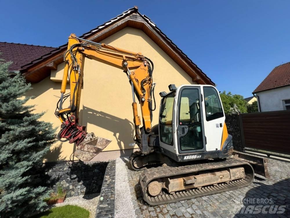 Kubota KX 080-3 中型油圧ショベル 7ｔ-12ｔ（ユンボ・パワーショベル・バックホー）