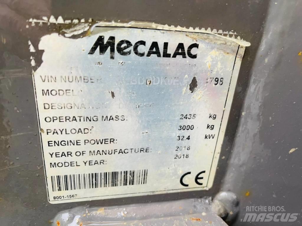 Mecalac TA 3 S サイト　ダンプ