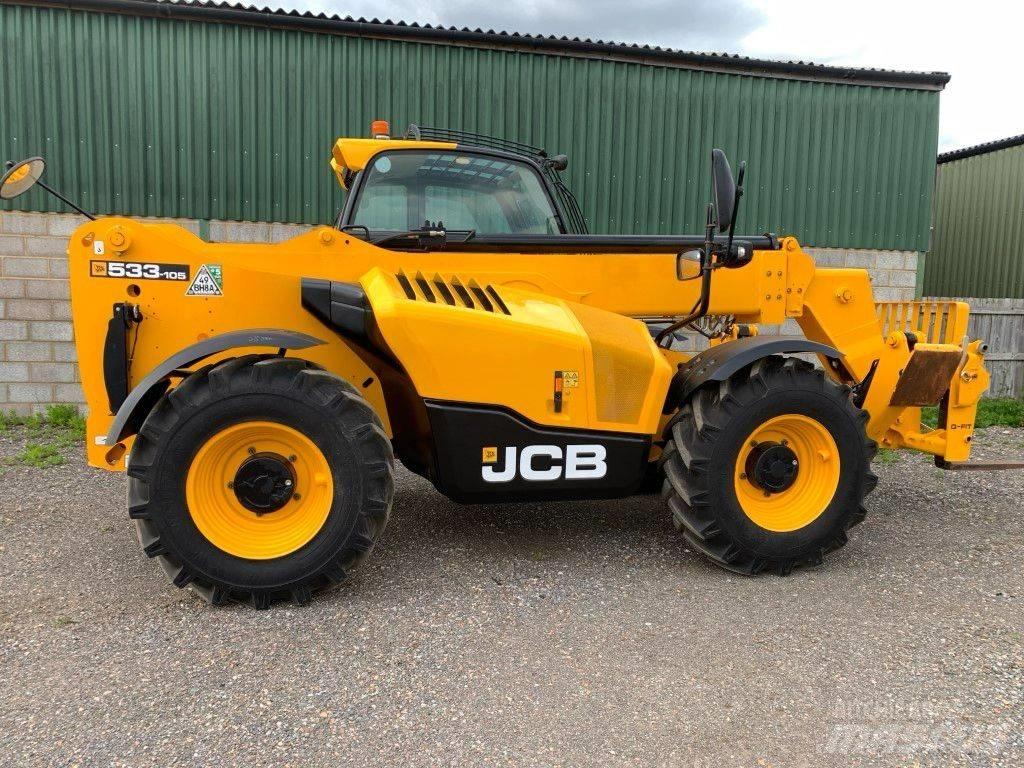 JCB 533-105 テレスコーピックハンドラー