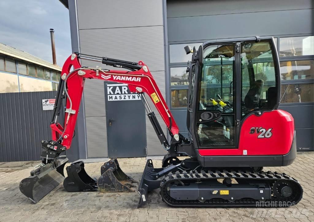 Yanmar SV 26 ミニ油圧ショベル 7t以下（ミニユンボ・ミニディガー）