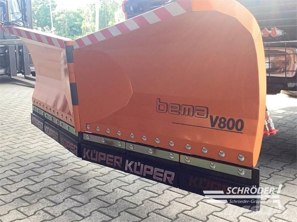 Bema V 800 スノーブレードとプラウ