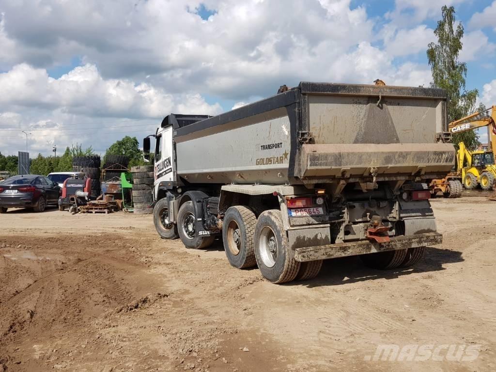 Volvo FMX 500 スキップローダートラック
