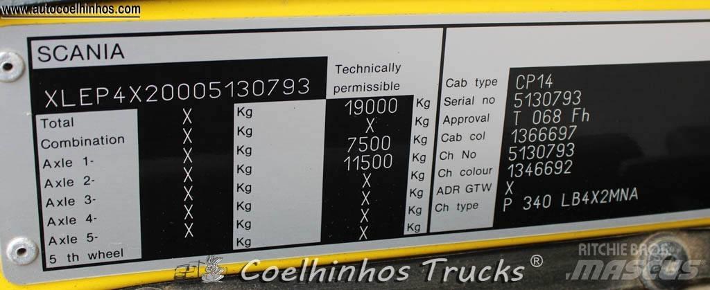 Scania P 340 キャブ付きシャーシ