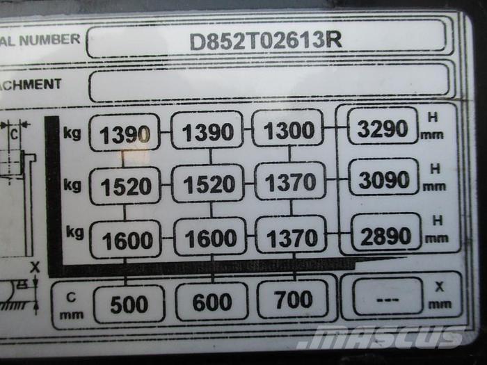 Yale MS 16 ウォーキンフォークリフト