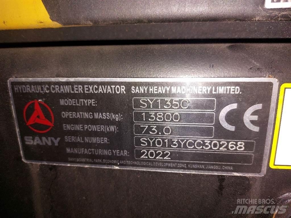 Sany SY 135 C (NEW) 大型油圧ショベル12t以上（パワーショベル・ユンボ）