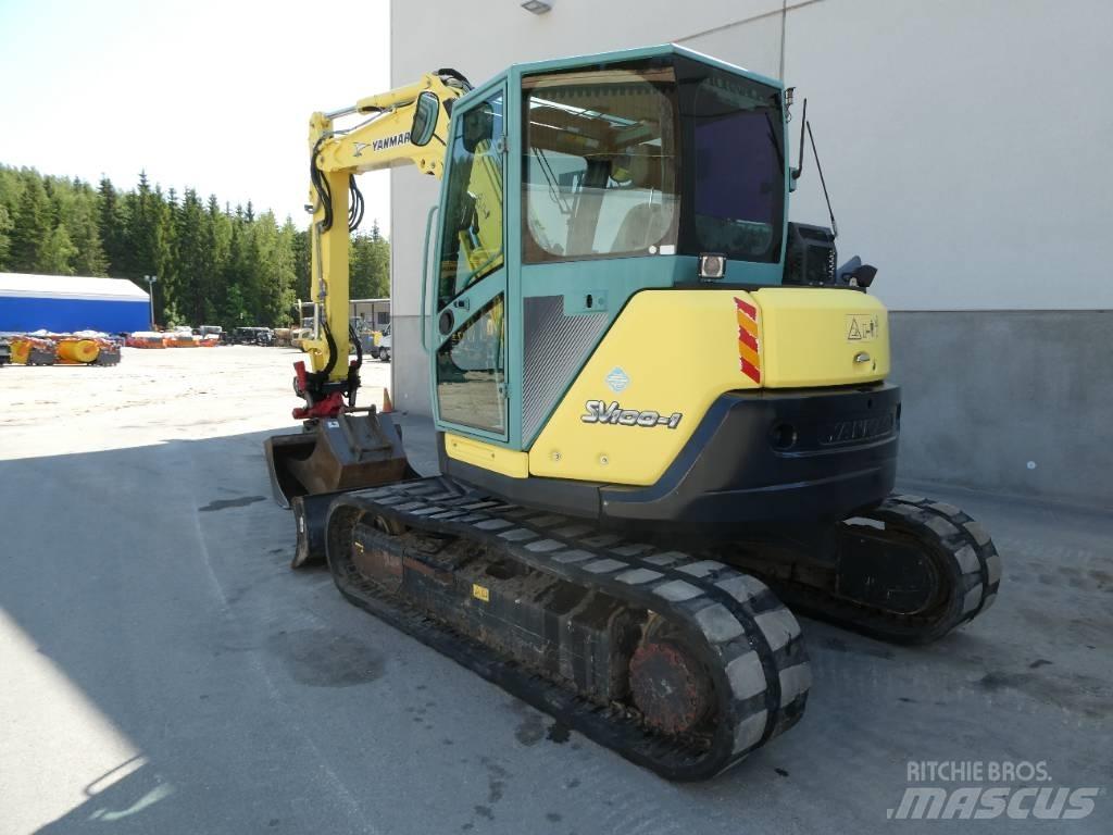 Yanmar SV 100-1 中型油圧ショベル 7ｔ-12ｔ（ユンボ・パワーショベル・バックホー）