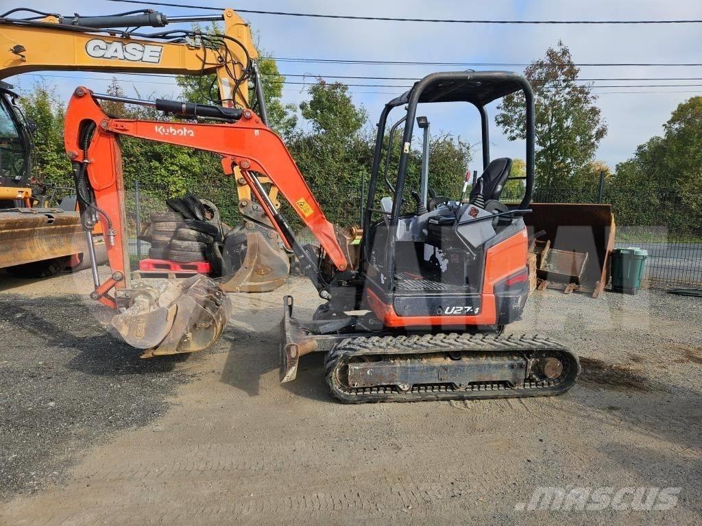 Kubota U 27-4 ミニ油圧ショベル 7t以下（ミニユンボ・ミニディガー）
