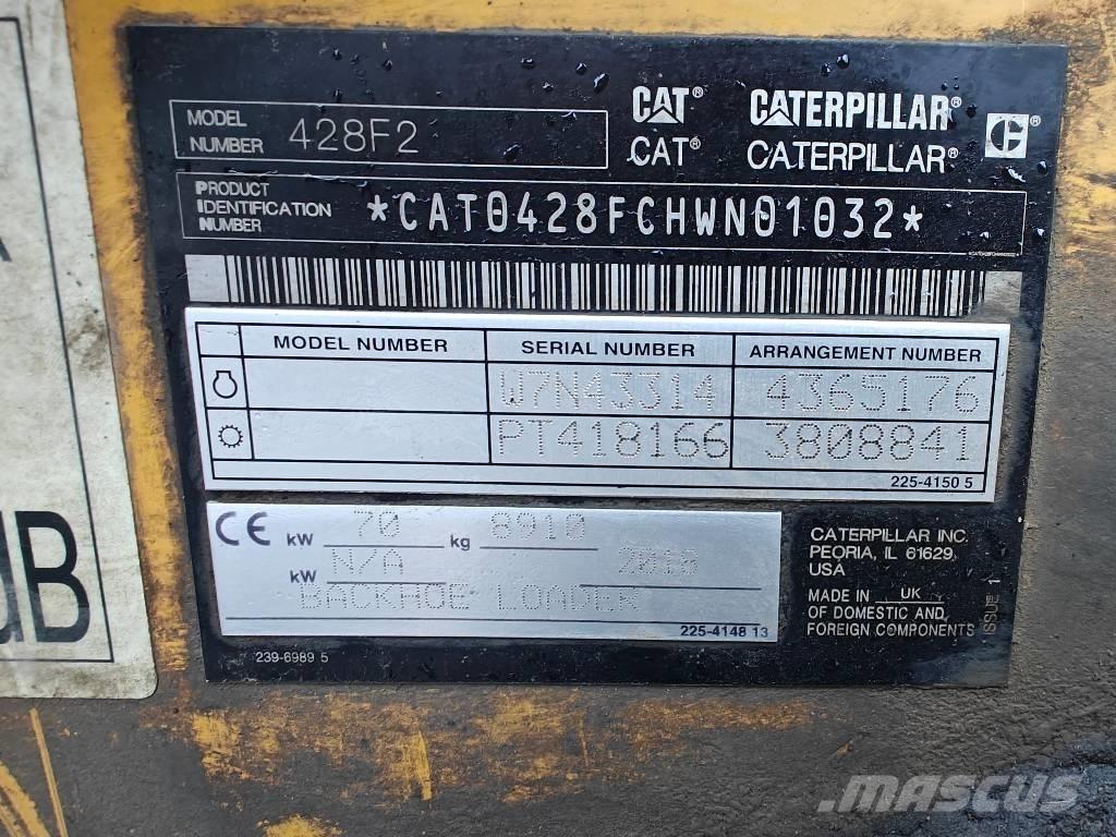 CAT 428 F2 バックホーローダー