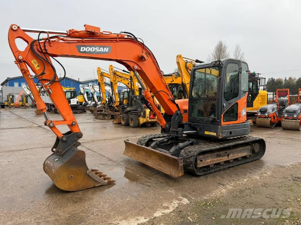 Doosan DX 85 R 中型油圧ショベル 7ｔ-12ｔ（ユンボ・パワーショベル・バックホー）