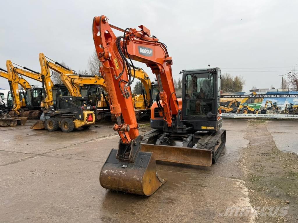 Doosan DX 85 R 中型油圧ショベル 7ｔ-12ｔ（ユンボ・パワーショベル・バックホー）