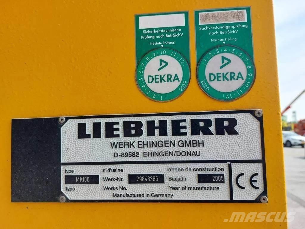 Liebherr MK 100 タワークレーン