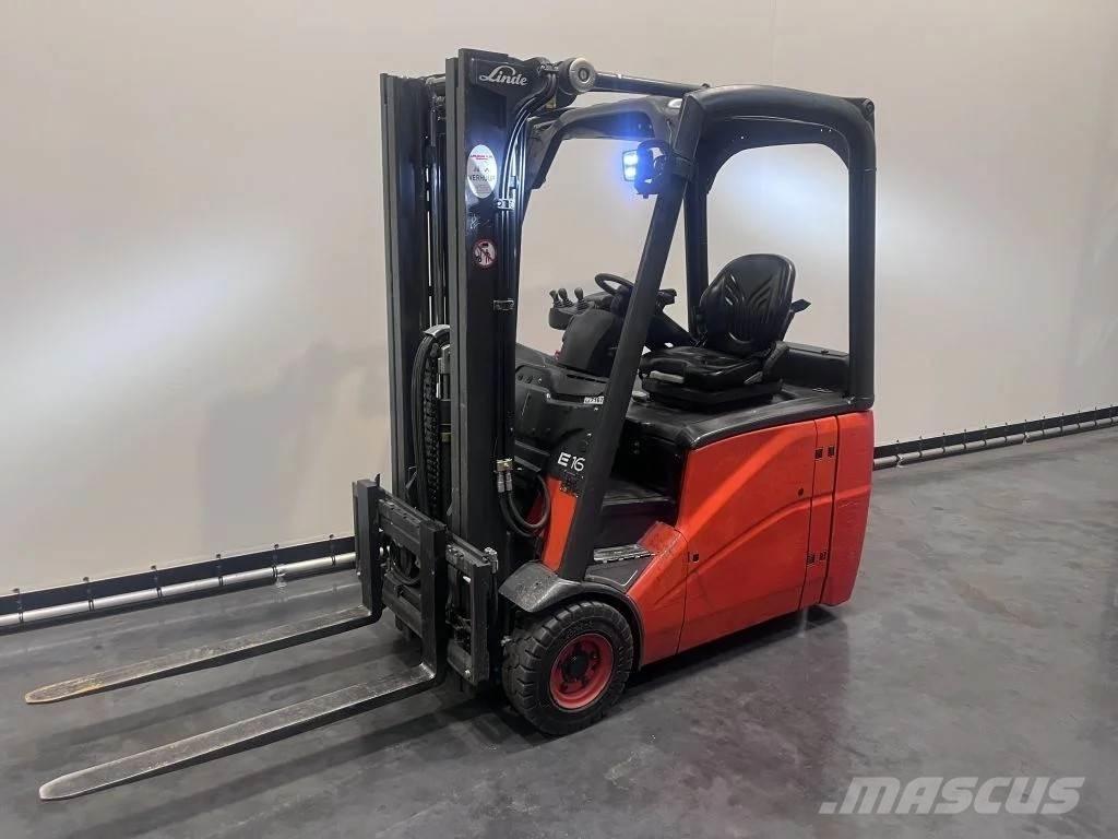 Linde E 16 H-01 バッテリーフォークリフト