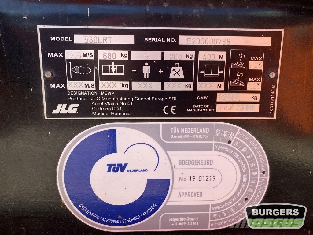 JLG 530LRT シザースリフト