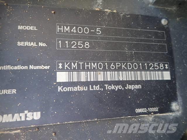 Komatsu HM 400-5 アーティキュレート式ダンプトラック