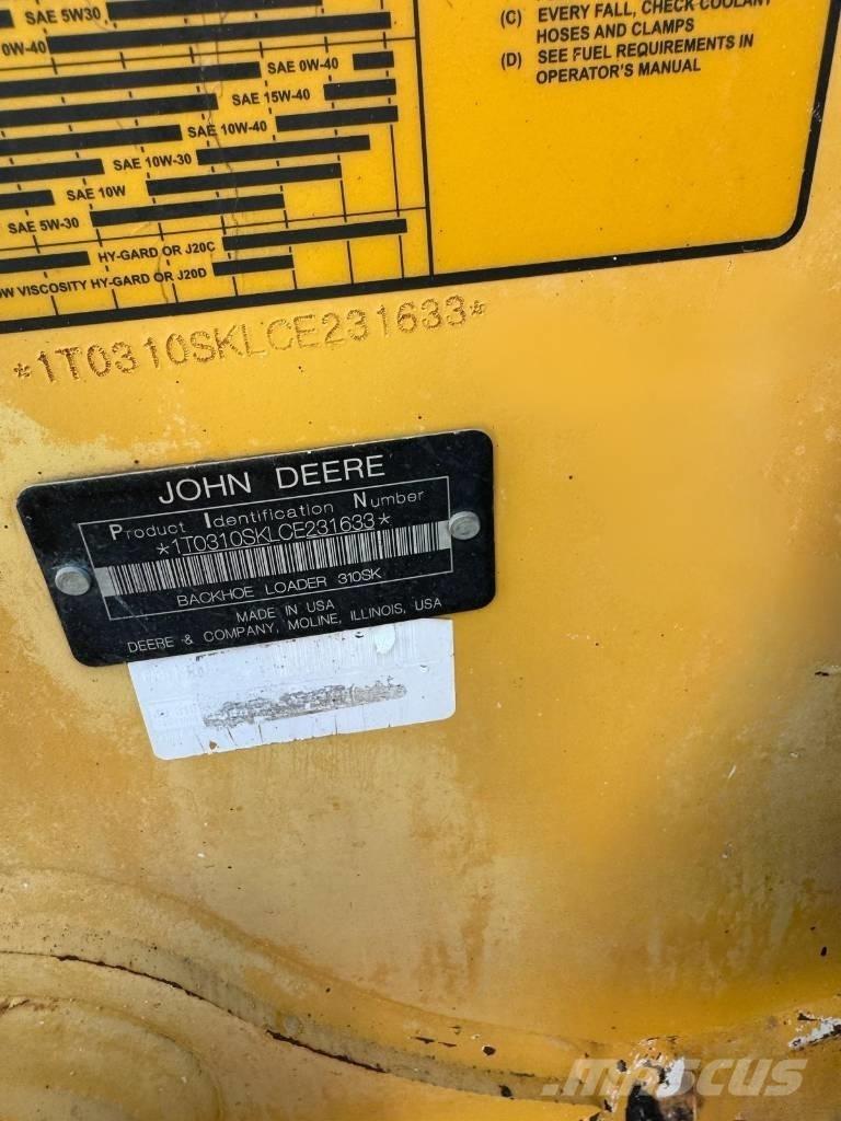John Deere 310 SK バックホーローダー