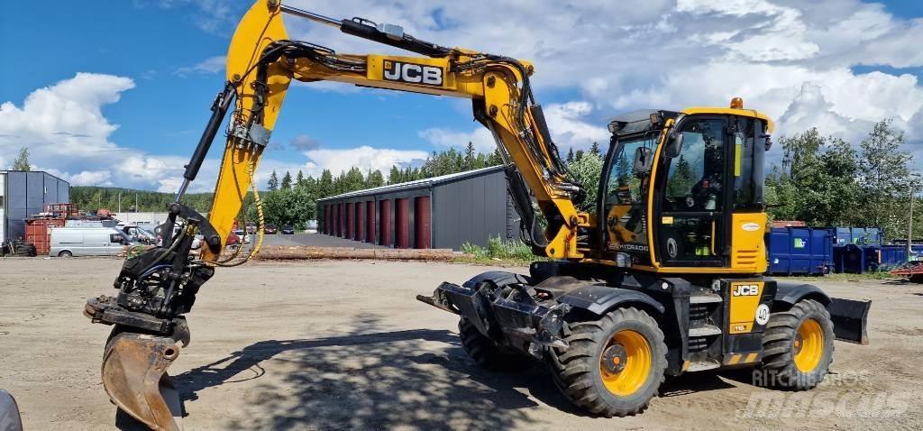 JCB Hydradig 110W ホイール式油圧ショベル（パワーショベル・ユンボ・バックホー）