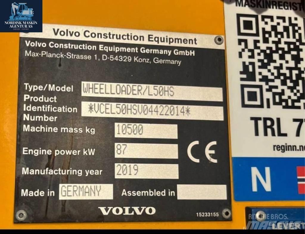 Volvo L 50 HS ホイールローダー・タイヤショベル
