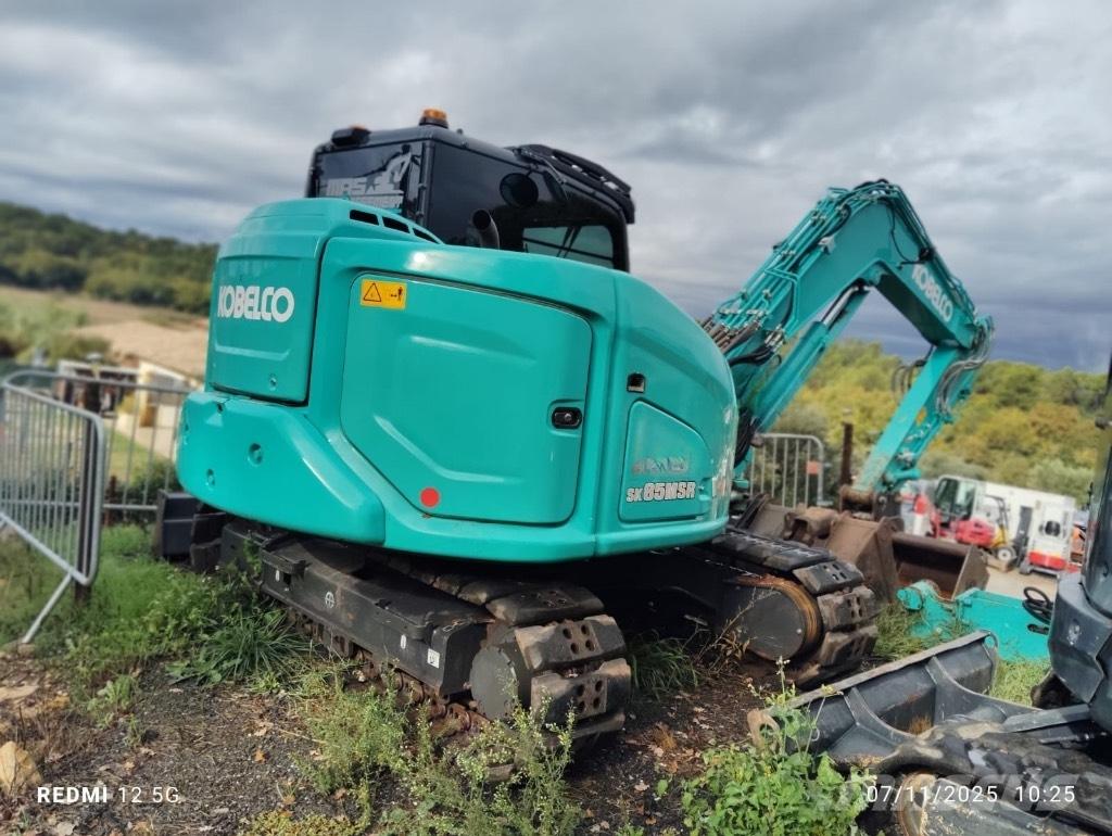 Kobelco SK 85 MSR 中型油圧ショベル 7ｔ-12ｔ（ユンボ・パワーショベル・バックホー）