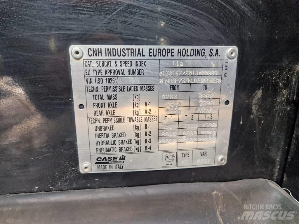 Case IH Farmlift 737 テレスコーピックハンドラー