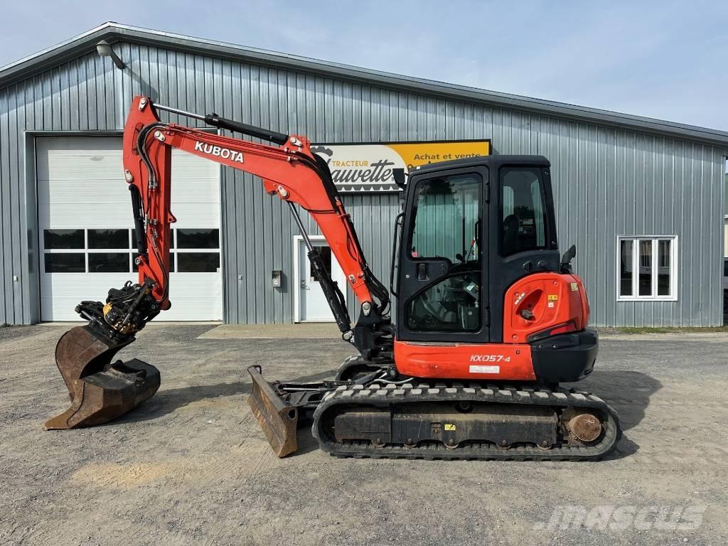 Kubota KX 057-4 ミニ油圧ショベル 7t以下（ミニユンボ・ミニディガー）