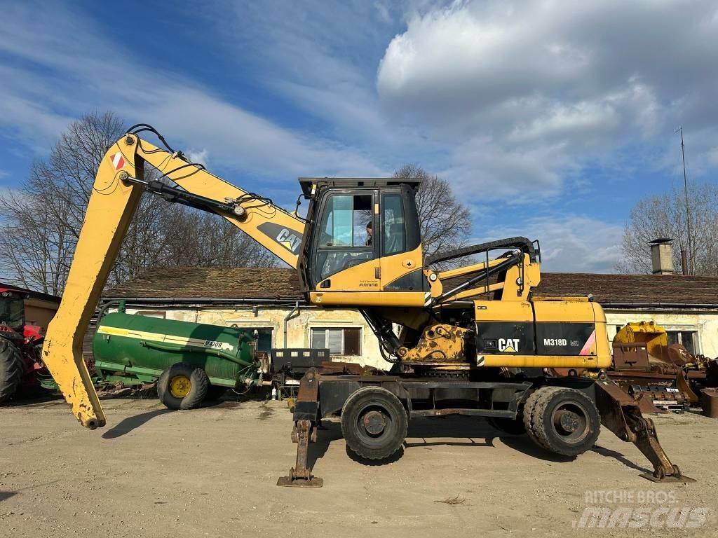 CAT M 318 D MH 廃棄物／工業産廃処理機