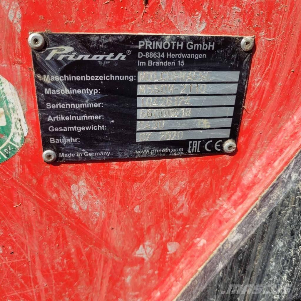 Prinoth Raptor 300r 林業用マルチャー