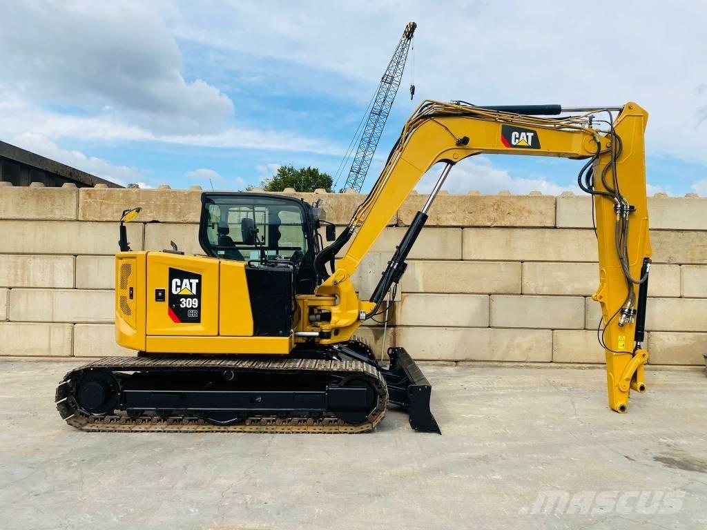 CAT 309 CR 中型油圧ショベル 7ｔ-12ｔ（ユンボ・パワーショベル・バックホー）