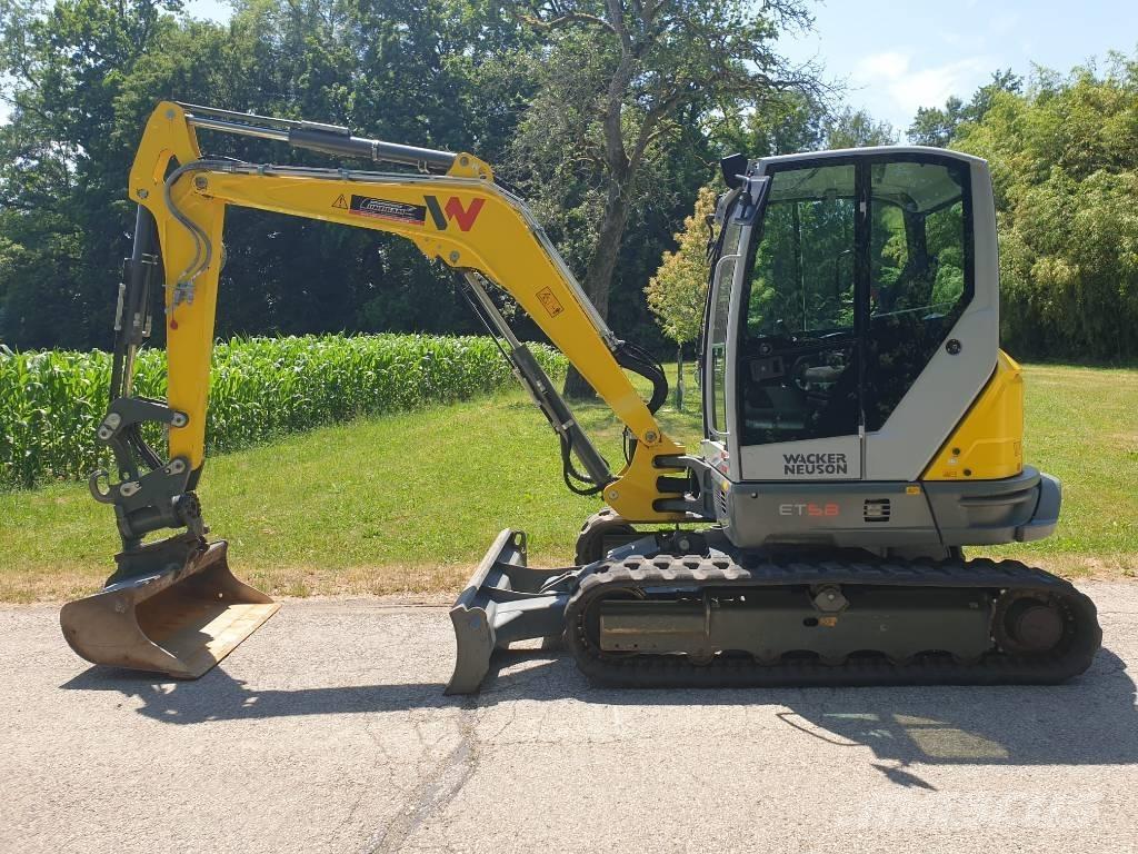 Wacker Neuson ET 58 ミニ油圧ショベル 7t以下（ミニユンボ・ミニディガー）