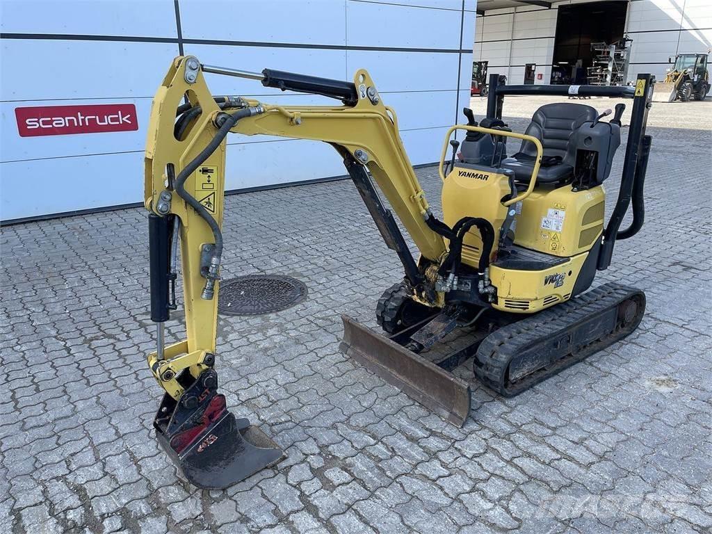 Yanmar VIO12 ホイール式油圧ショベル（パワーショベル・ユンボ・バックホー）