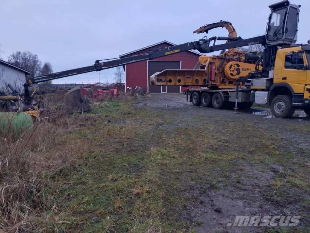 CBI Chipmax 484VR ウッドスプリッターとカッター