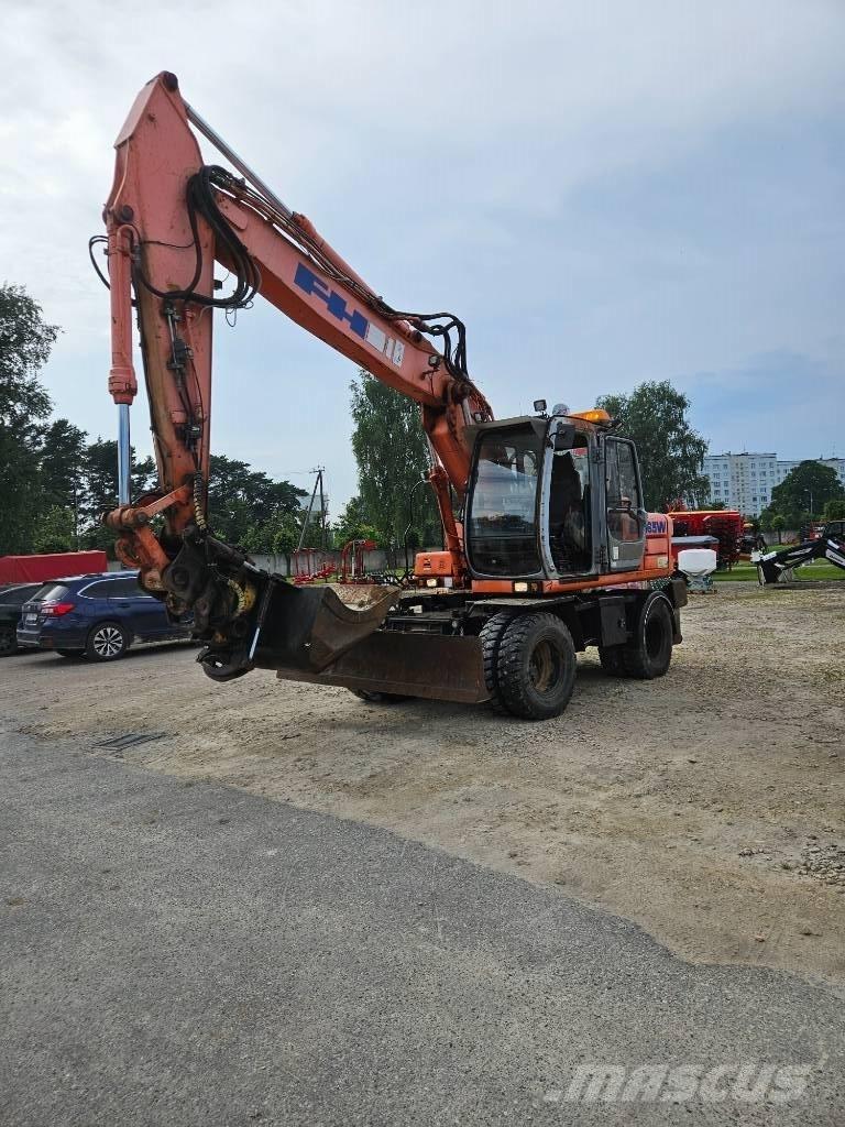 Fiat-Hitachi EX165W ホイール式油圧ショベル（パワーショベル・ユンボ・バックホー）