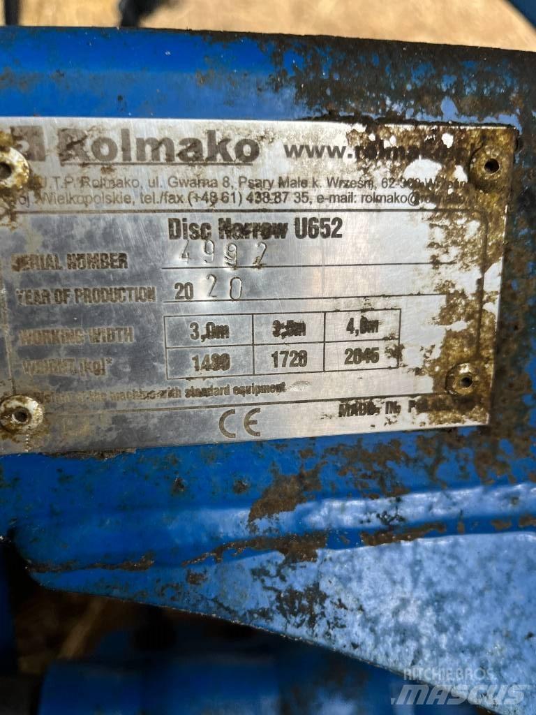Rolmako U652 ディスクハロー